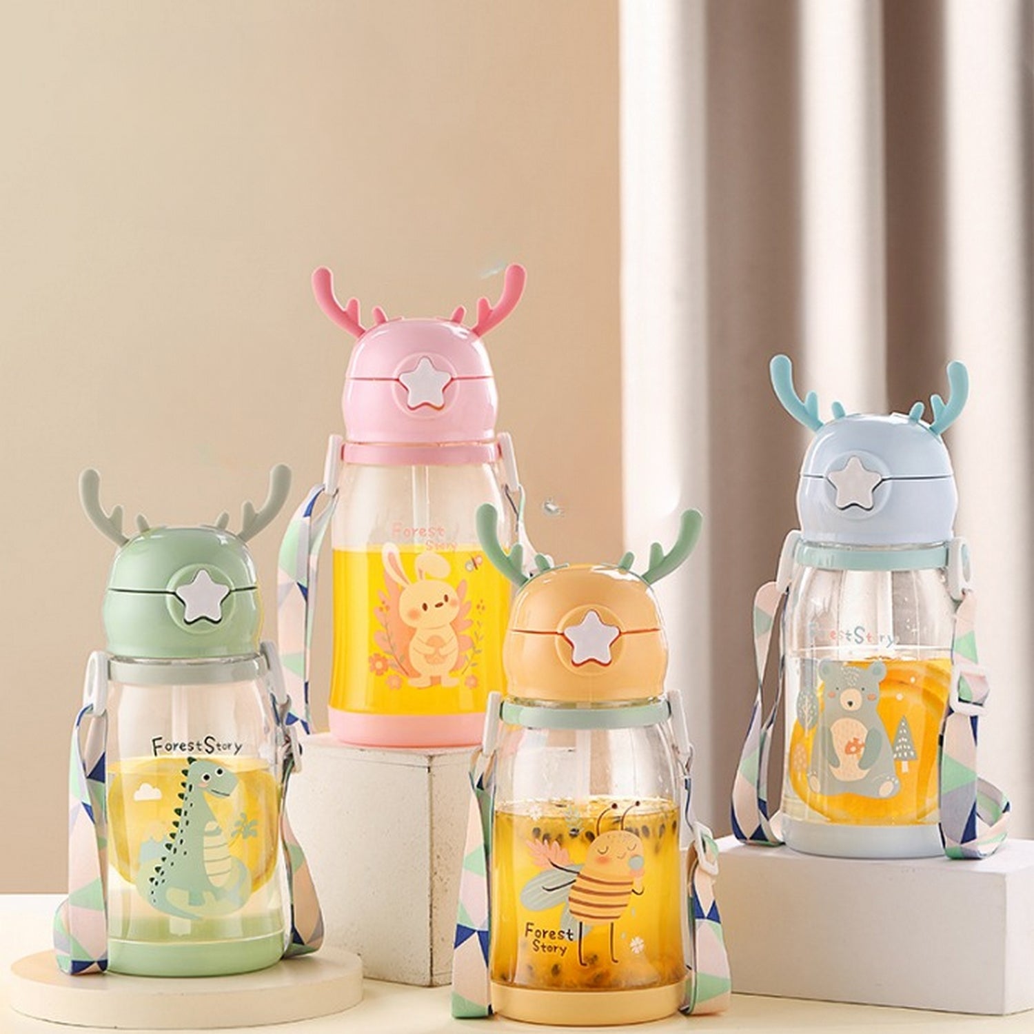 Unicorn Cartoon Water Bottles For Kids - FlyingCart.pk