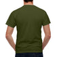 Half Sleeves Olive Green T-shirt For Men - FlyingCart.pk