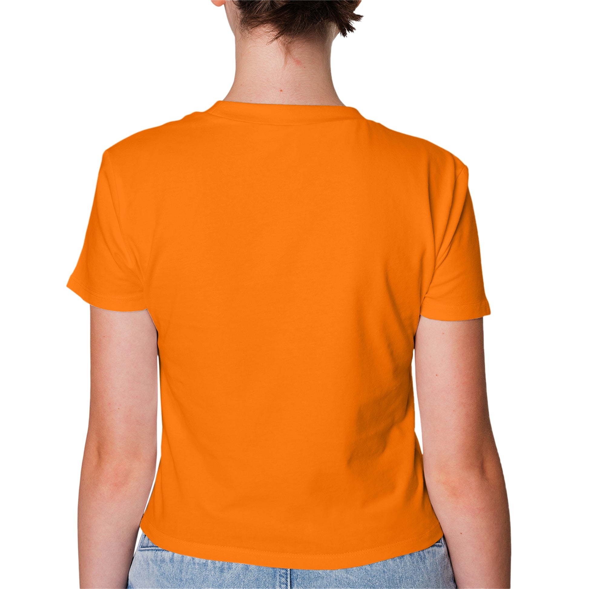 Orange T-Shirt For Women - FlyingCart.pk