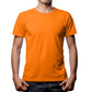 Half Sleeves  Orange T-shirt For Men - FlyingCart.pk