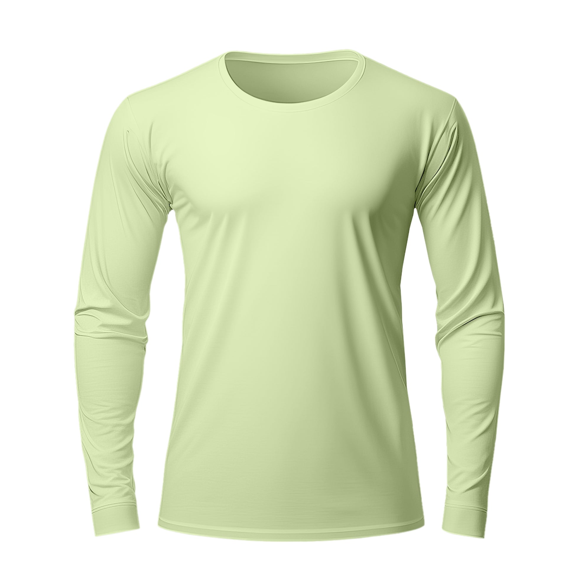 Full Pastel Green T-Shirt For Men - FlyingCart.pk