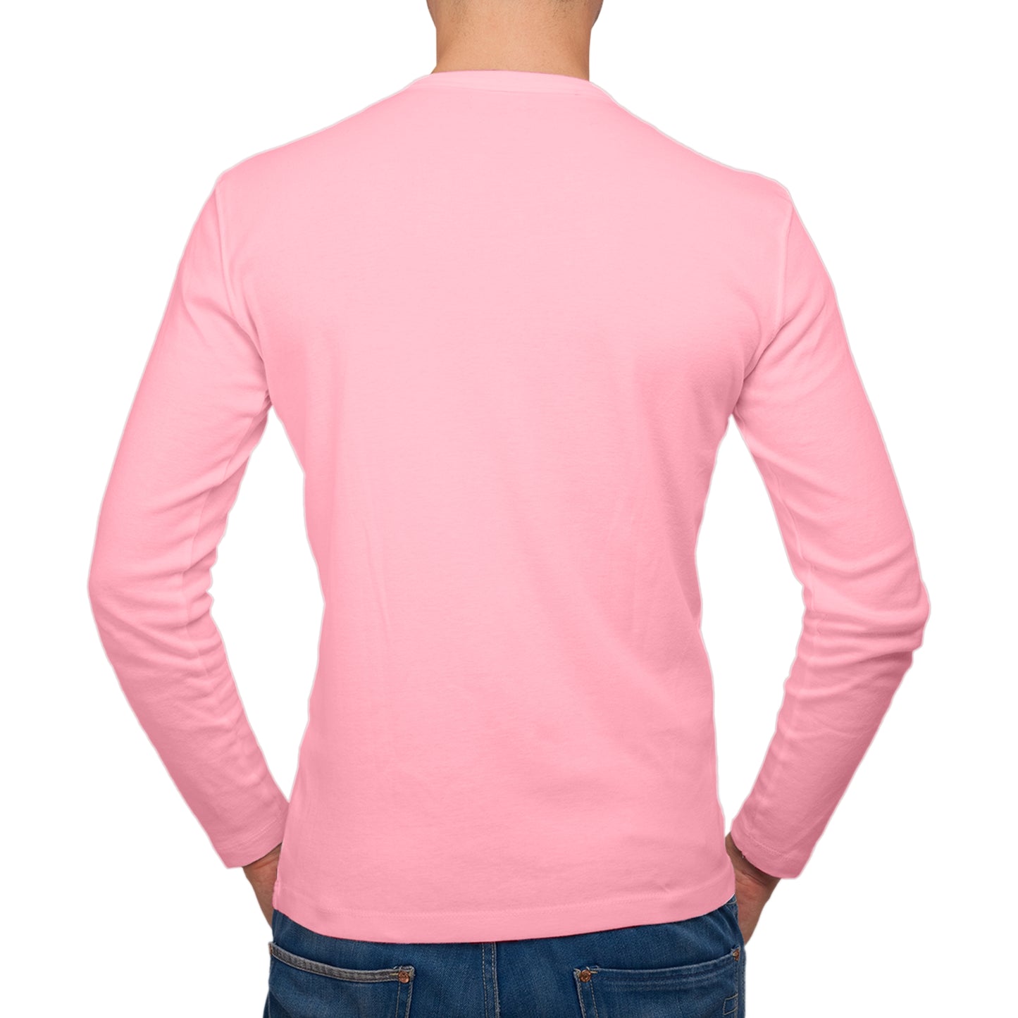 Full Sleeves Pink T-Shirt For Men - FlyingCart.pk