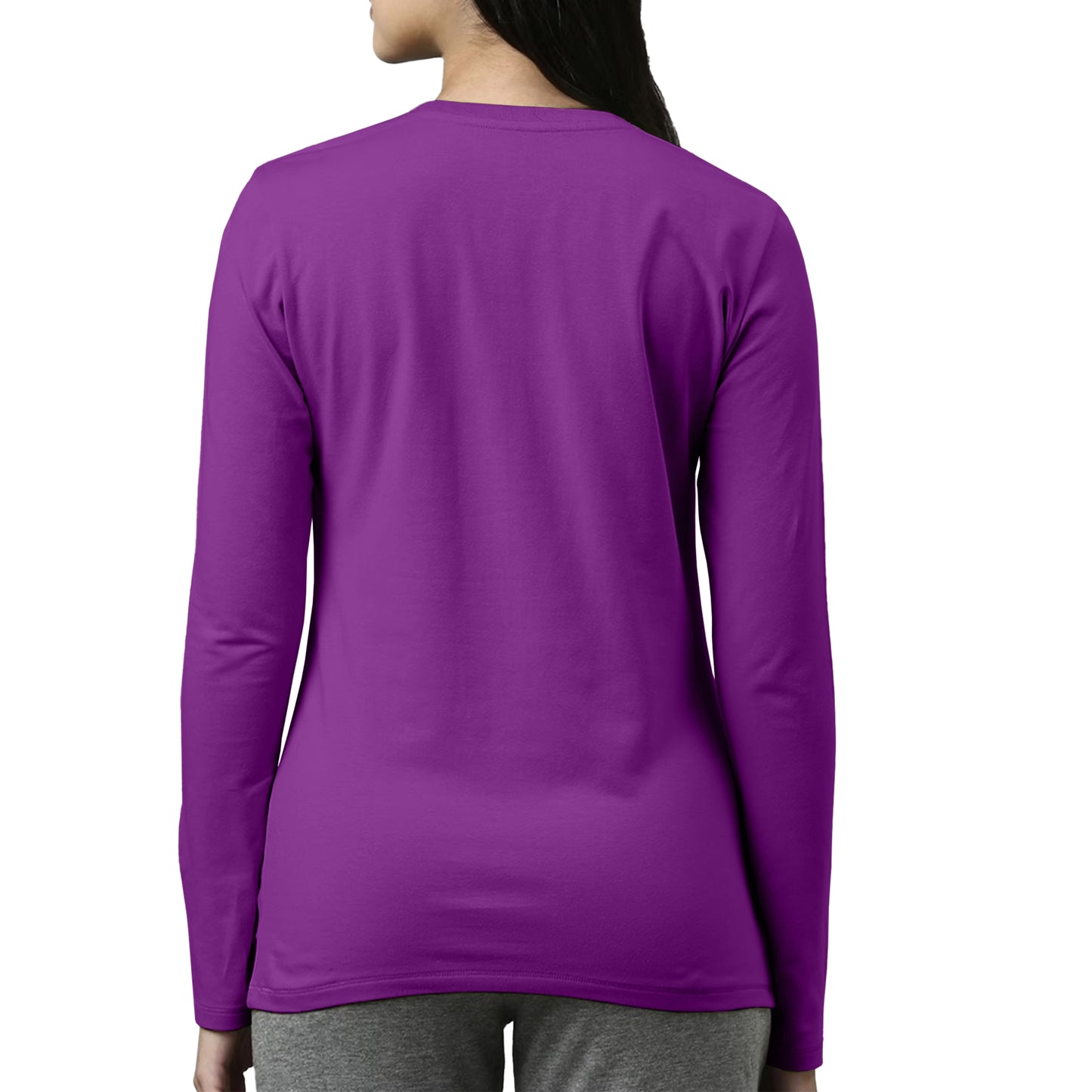 Purple Full Sleeves For Women - FlyingCart.pk