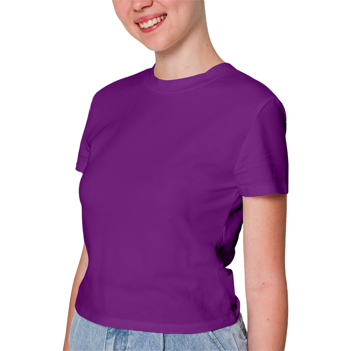 Purple T-Shirt For Women