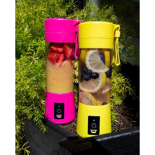 Juicer & Blender With A Rechargeable Battery - FlyingCart.pk