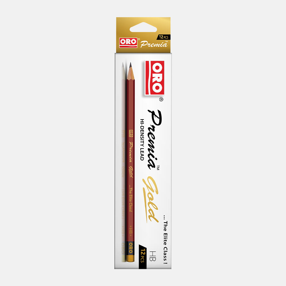 Premia Gold – Pack of 12 Pencils - FlyingCart.pk