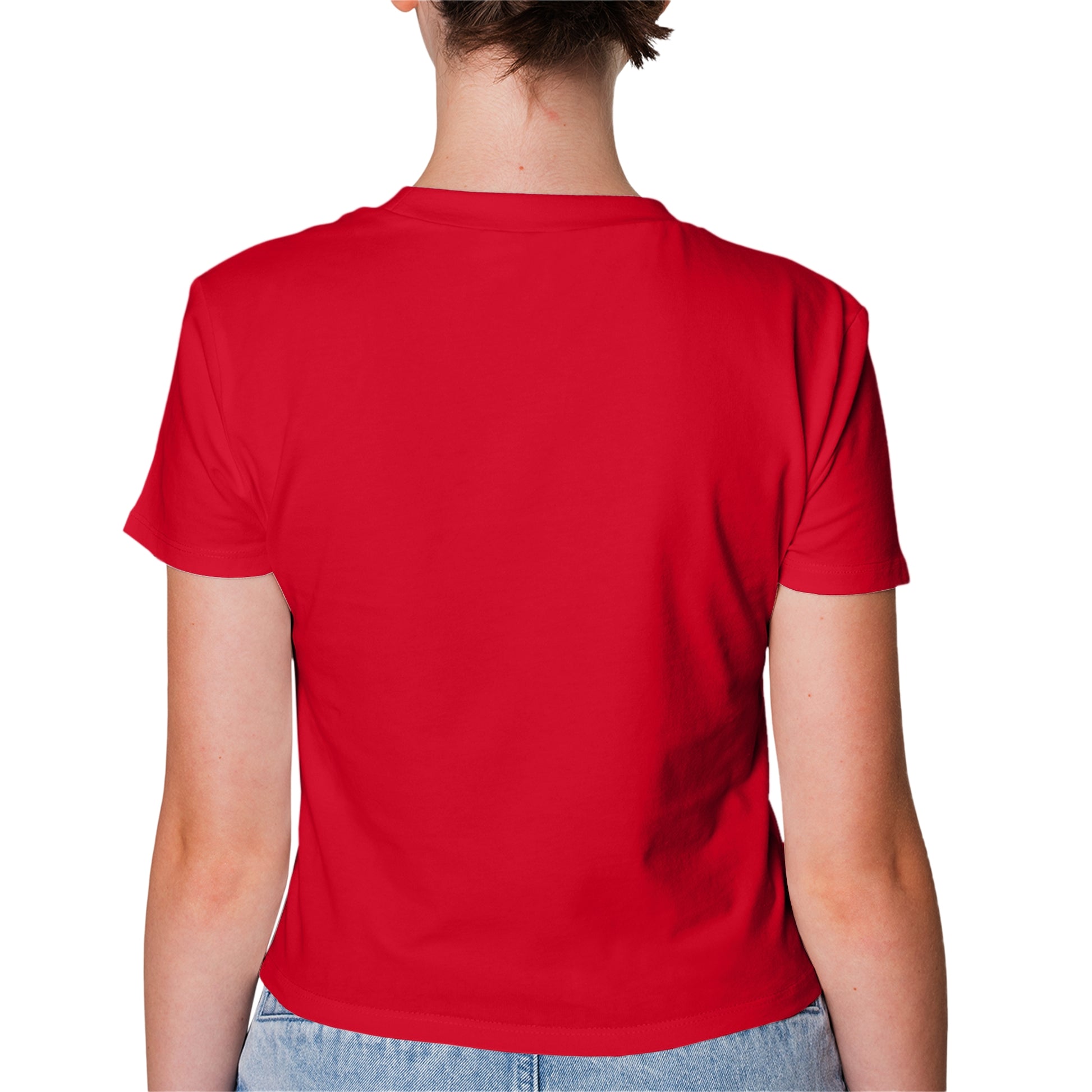 Red T-Shirt For Women - FlyingCart.pk