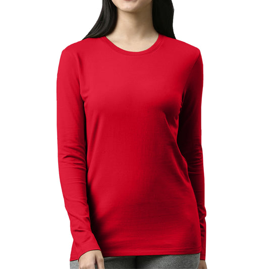 Red Full Sleeves For Women - FlyingCart.pk