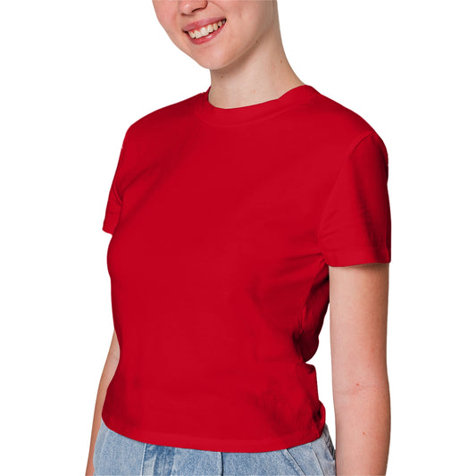Red T-Shirt For Women - FlyingCart.pk