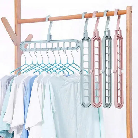 Magic Hangers 9 Holes Organizer Hangers For Clothes - FlyingCart.pk