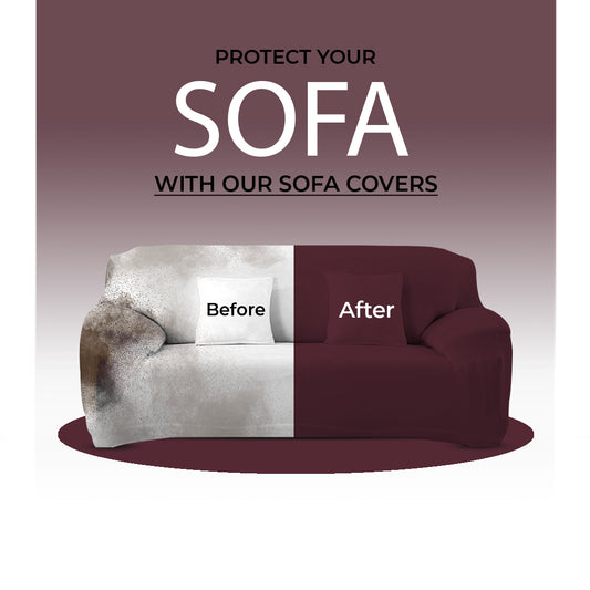 Royal Purple Sofa Cover