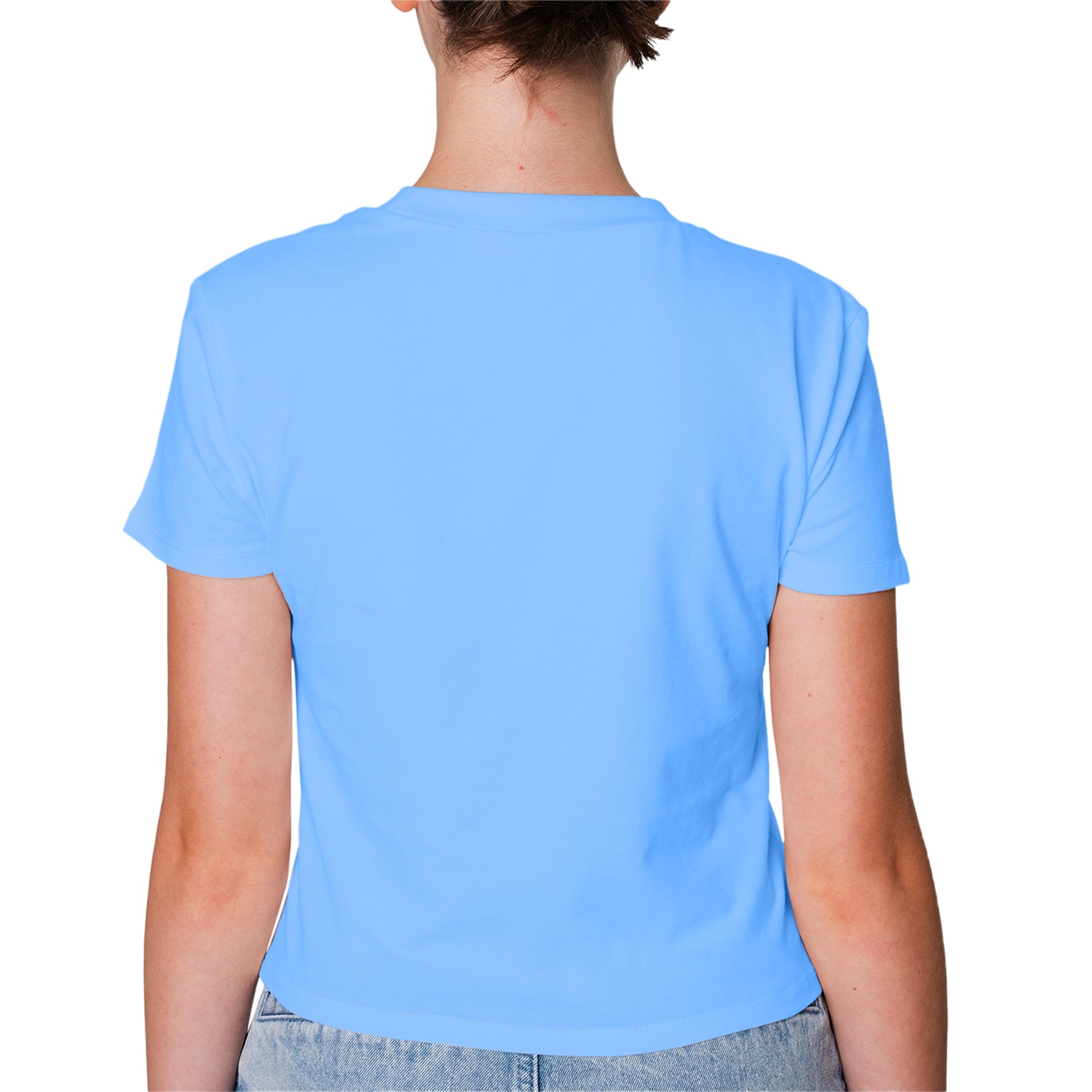 Sky Blue T-Shirt For Women