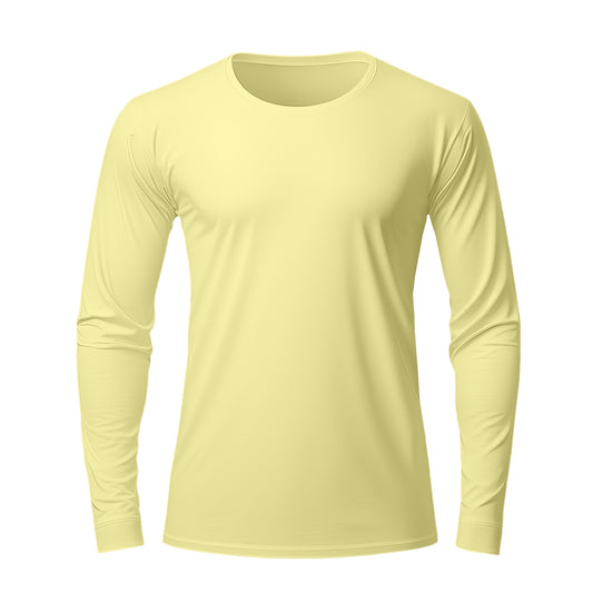 Full Soft Yellow T-Shirt For Men - FlyingCart.pk