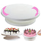 Plastic Cake Turntable - FlyingCart.pk