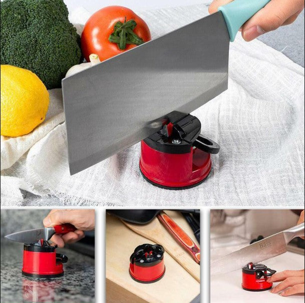 Knife Sharpener With Suction pad - FlyingCart.pk