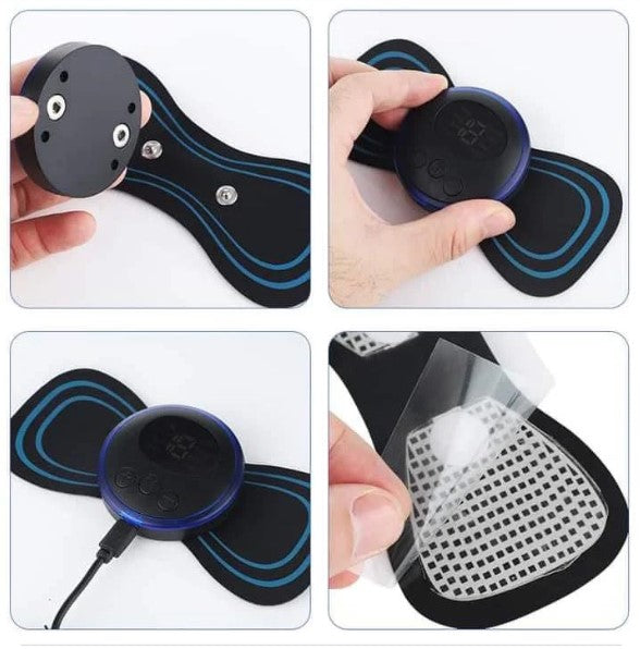 Portable EMS Butterfly Massager - FlyingCart.pk