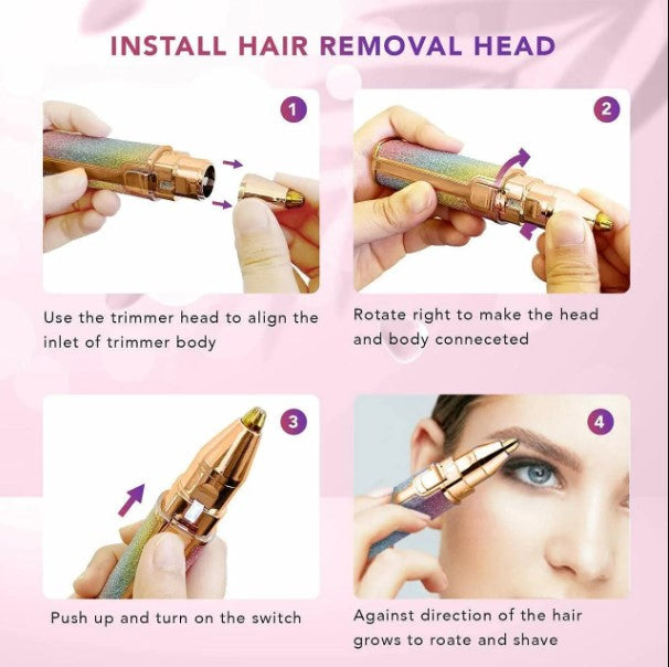 Flawless Hair Remover 2 In 1 - FlyingCart.pk