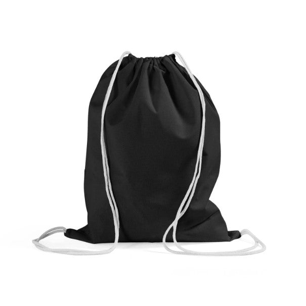 Cotton Canvas Drawstring Backpack Bags OR Printable Draw String Bags-FlyingCart.pk