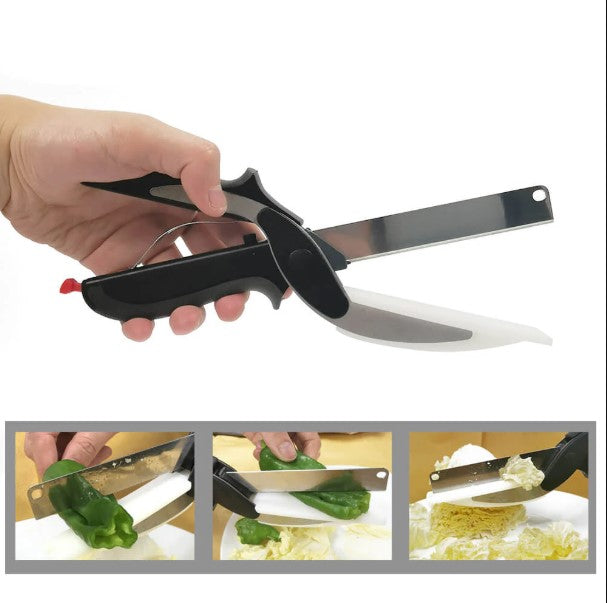 Clever Cutter 2 In 1 Knife - FlyingCart.pk