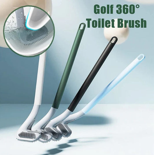 Silicone Hockey Toilet Brush - FlyingCart.pk