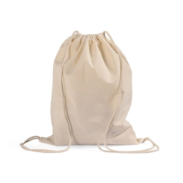 Cotton Canvas Drawstring Backpack Bags OR Printable Draw String Bags-FlyingCart.pk