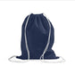 Cotton Canvas Drawstring Backpack Bags OR Printable Draw String Bags-FlyingCart.pk