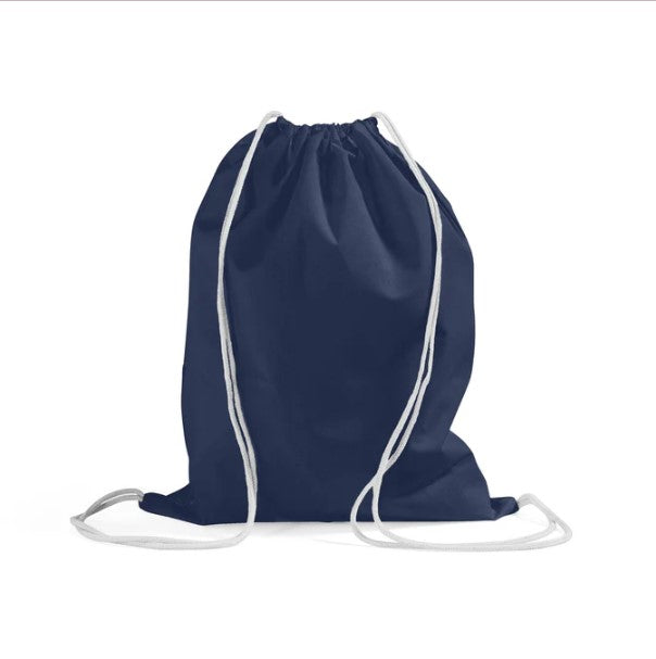Cotton Canvas Drawstring Backpack Bags OR Printable Draw String Bags-FlyingCart.pk