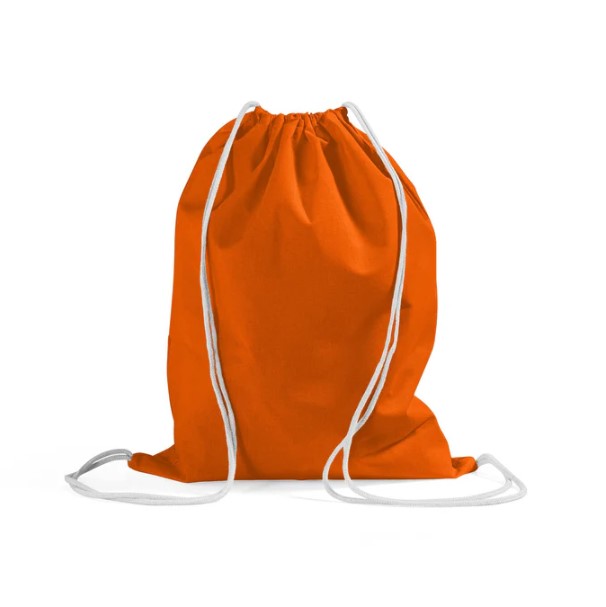Cotton Canvas Drawstring Backpack Bags OR Printable Draw String Bags-FlyingCart.pk