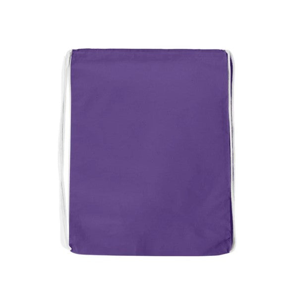 Cotton Canvas Drawstring Backpack Bags OR Printable Draw String Bags