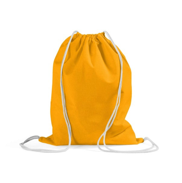 Cotton Canvas Drawstring Backpack Bags OR Printable Draw String Bags-FlyingCart.pk
