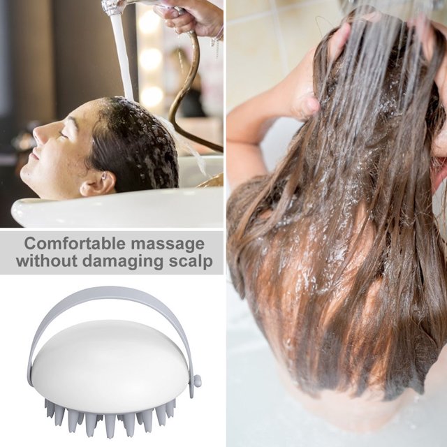 Silicon Shampoo Massage Brush