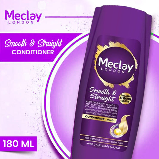 Meclay London Smooth & Straight Conditioner 180ML - FlyingCart.pk