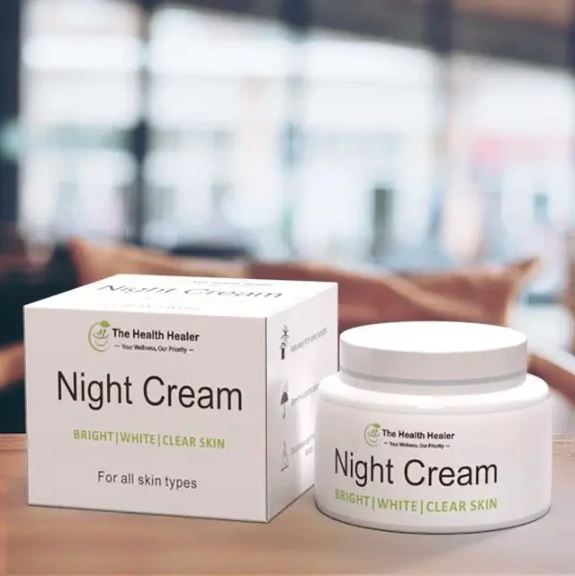 The Health Healer Night Cream Bright White Clear Skin For All Skin Types- FlyingCart.pk