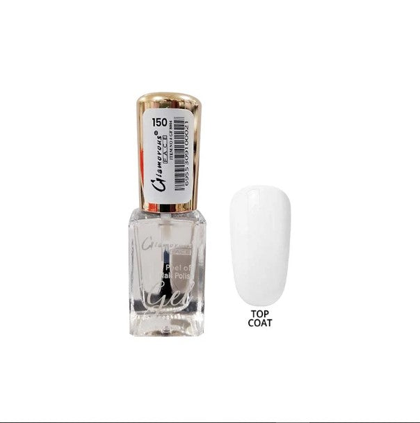 Glamorous Face Gel Peel Off Nail Polish - Top Coat - Flyingcart.pk