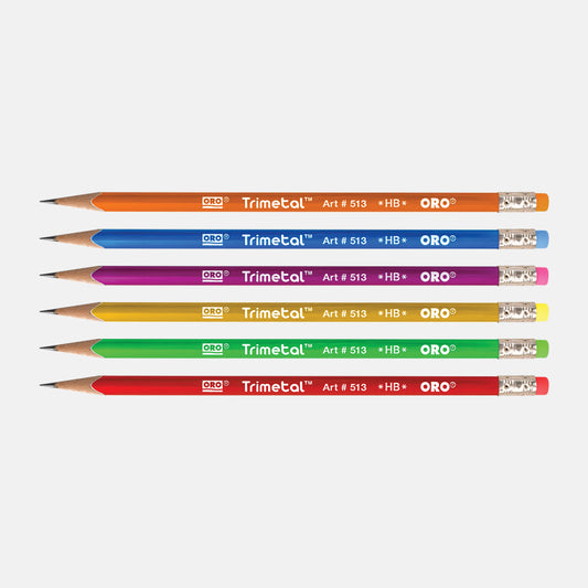Trimetal Pack of 12 Pencils - FlyingCart.pk