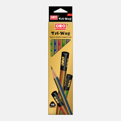 Tri-Way Pack of 12 Pencils