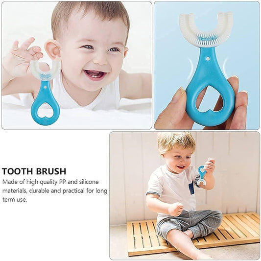 U shape brush baby toothbrush