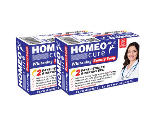 Homeo Cure Whitening Beauty Soap Pack Of 2 - FlyingCart.pk