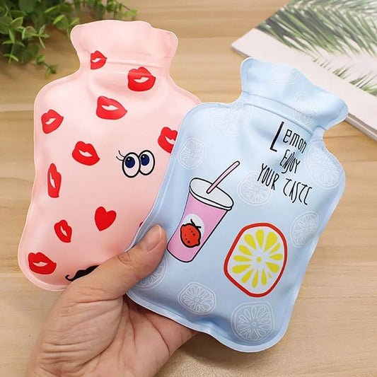 Hot And Cold Water Bag Hand Warmer With Lovely Cartoon - FlyingCart.pk