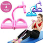 Pedal Resistance Band Slimming Body Shaper Tummy Trimmer Home Gym - FlyingCart.pk