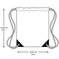 Cotton Canvas Drawstring Backpack Bags OR Printable Draw String Bags-FlyingCart.pk