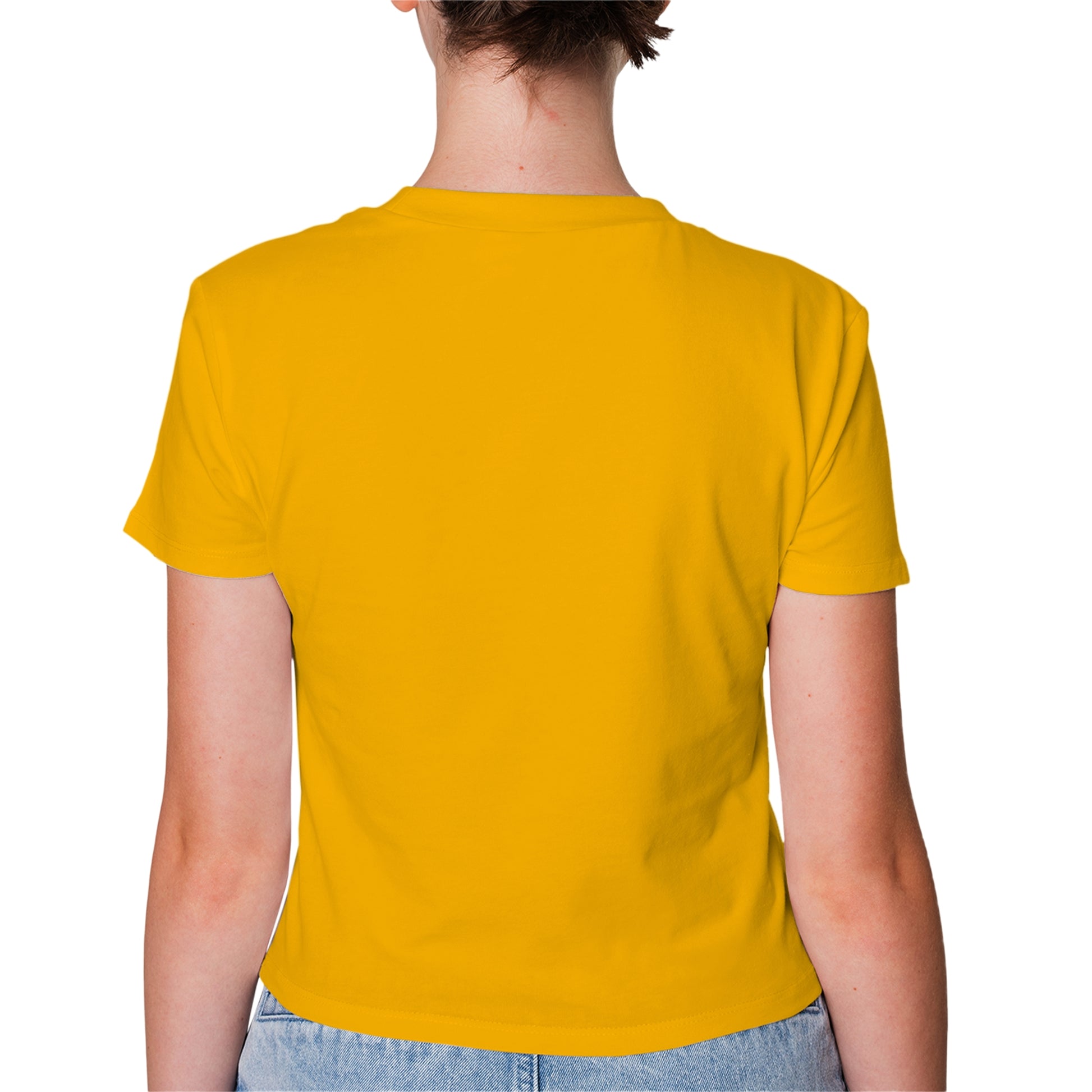 Yellow T-Shirt For Women - FlyingCart.pk