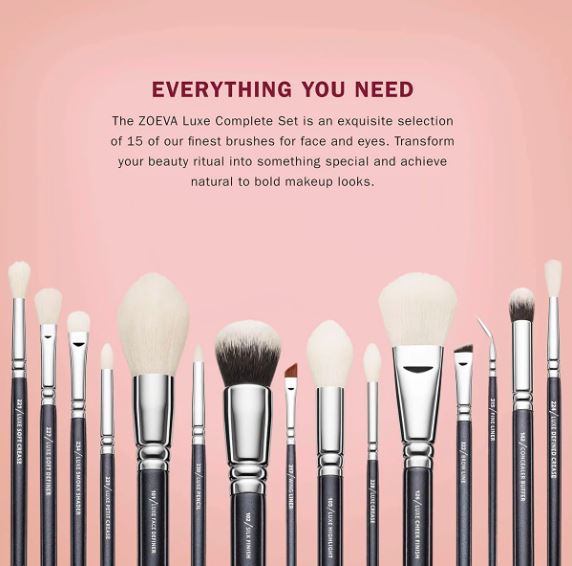 ZOEVA, MAKEUP ARTIST BRUSH SET