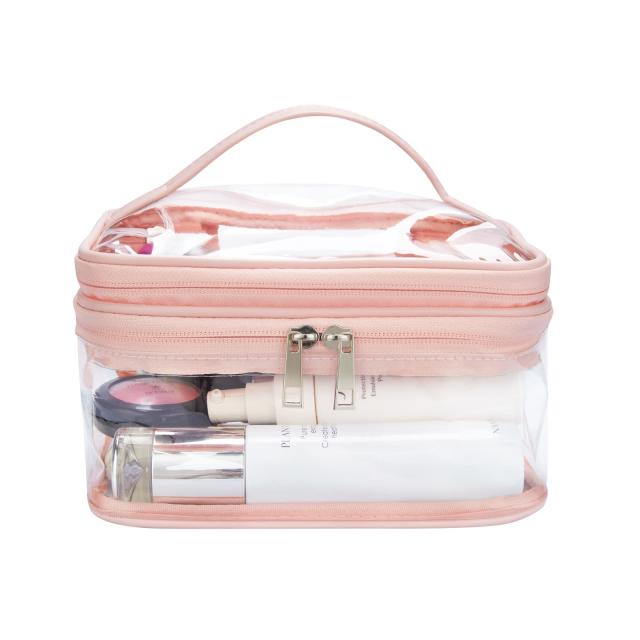 Premium clear makeup bag - FlyingCart.pk