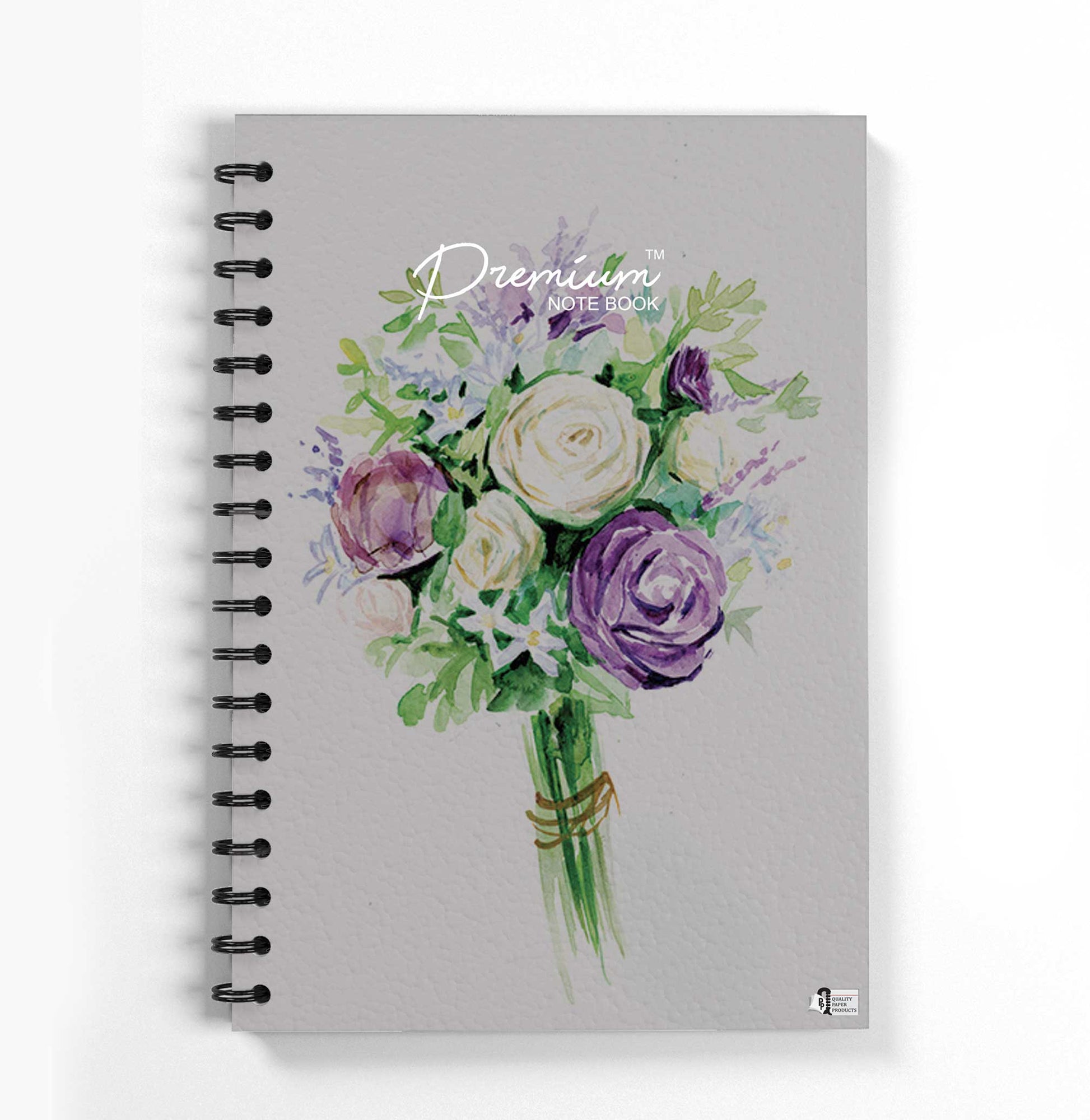 Premium A-5 Notebook (Flower) - FlyingCart.pk