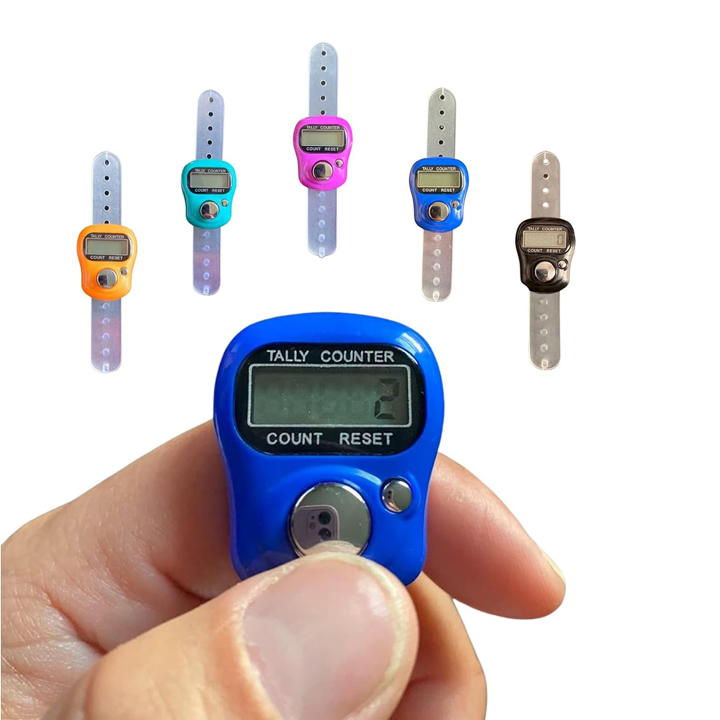 Smart Finger Tally Counter Digital Tasbeeh Ring 1pcs - FlyingCart.pk