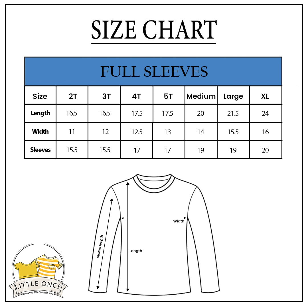 Light Grey  Kids Full Sleeves T-Shirt For Girls - FlyingCart.pk