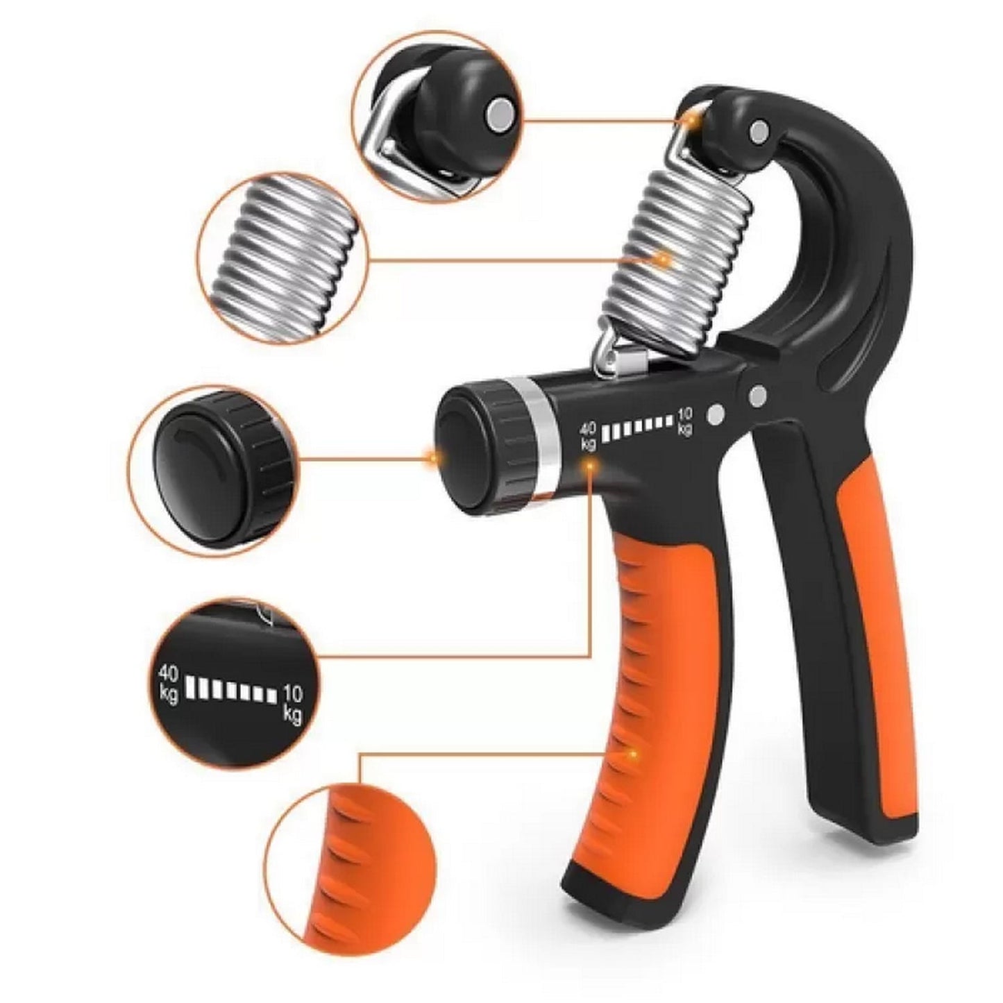 Adjustable Hand Grip Strengthener (10-40 kg) - FlyingCart.pk