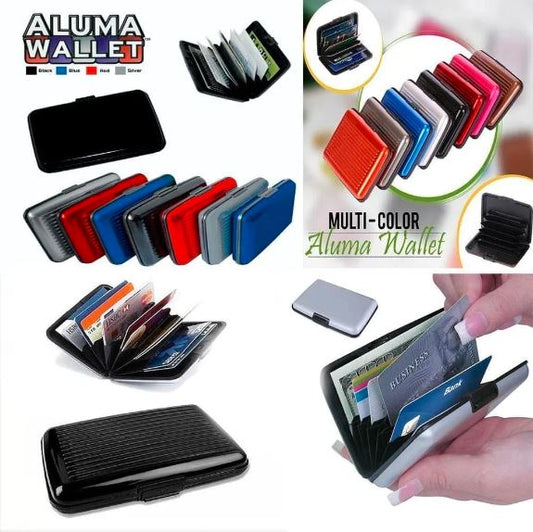 aluma wallet with box