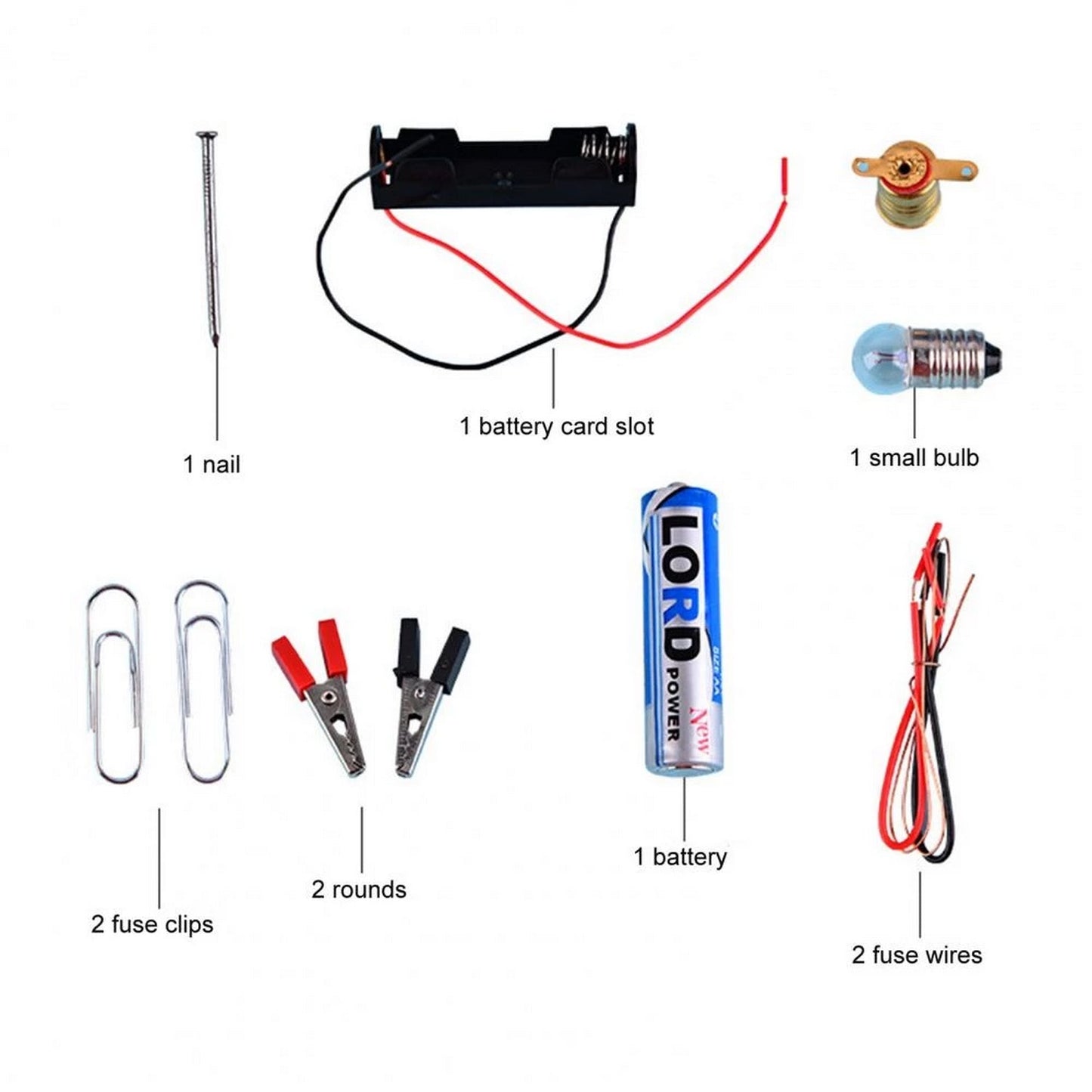 Circuit Electricity Learning Kit Educational Toys For Children - FlyingCart.pk